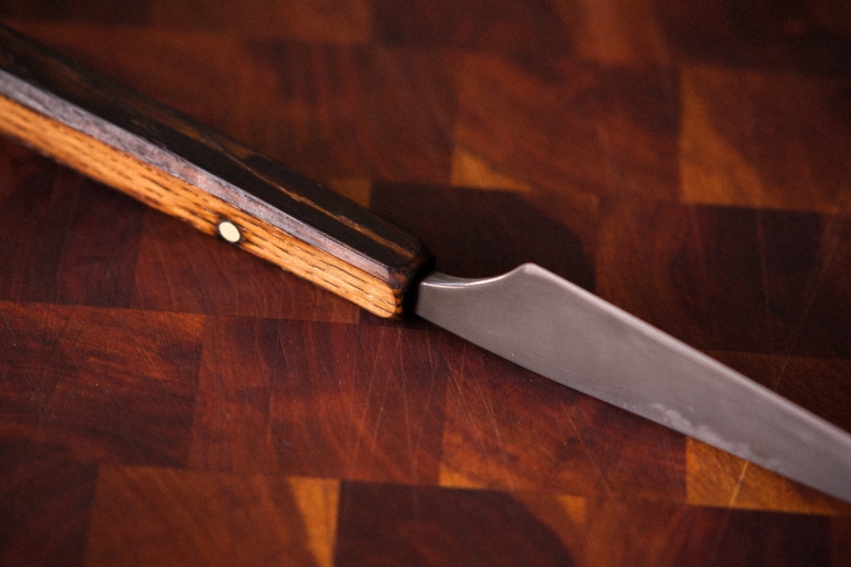 Petty kitchen knife, Hand and Remade in England Richard Harris